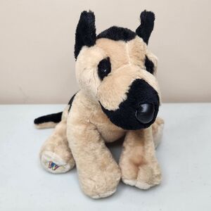 Webkinz German Shepherd Plush Dog - Tan and Black